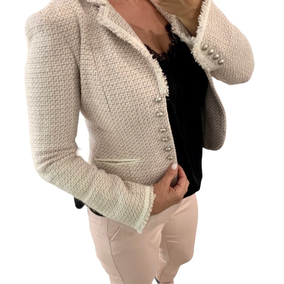 Elie Tahari Jackets & Blazers - ELIE TAHARI Wool Tweed Blazer